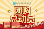 团购总动员促销海报