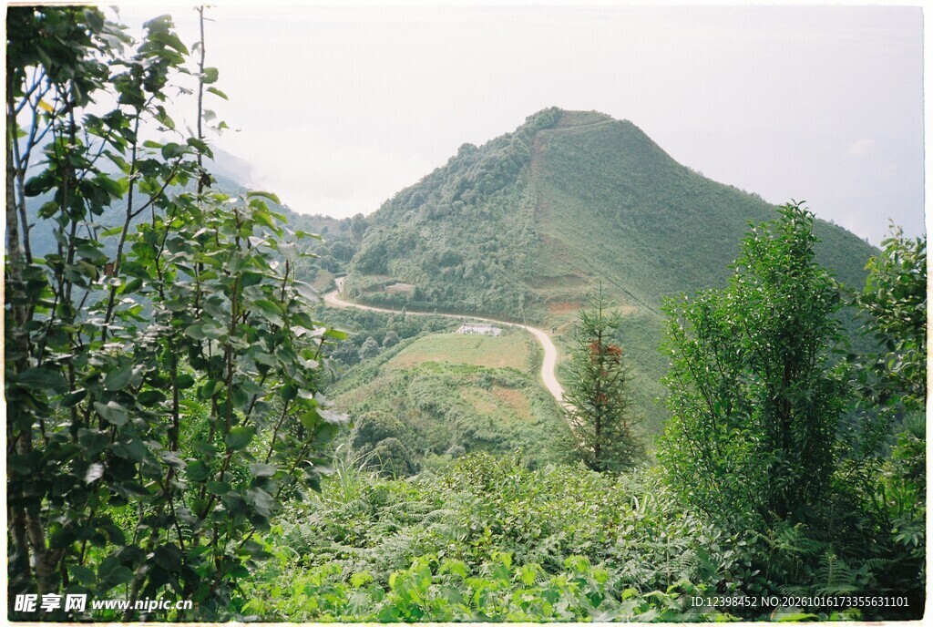 郊野青山风景