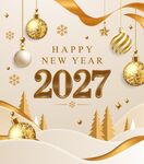 2027 新年海报