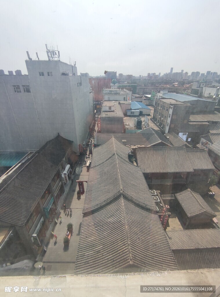 城郊居民区俯瞰
