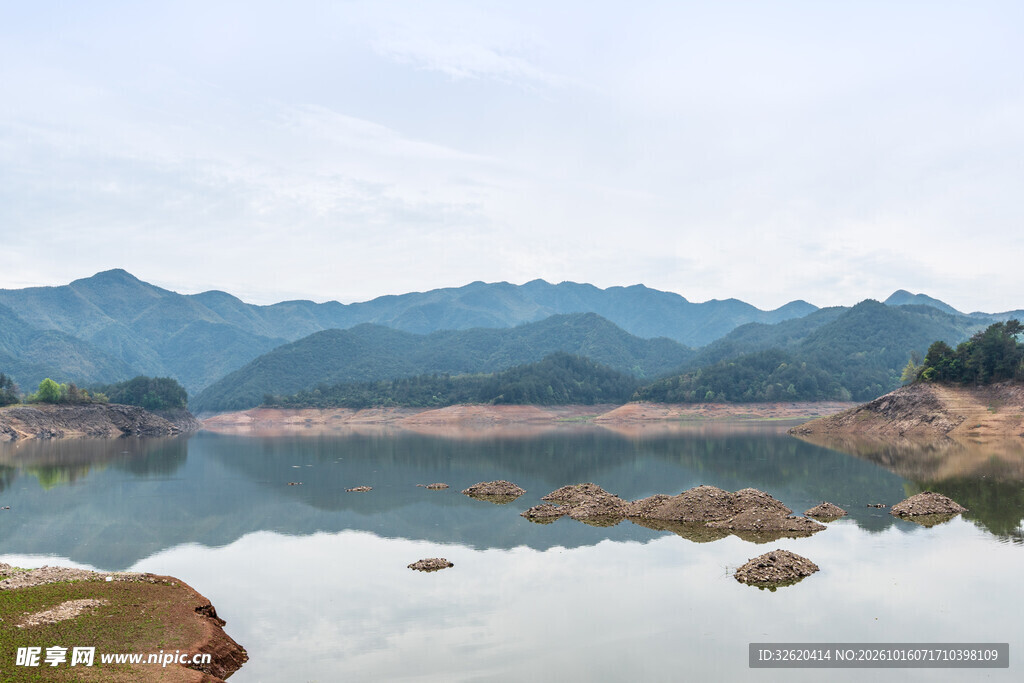 湖光山色郊野风光