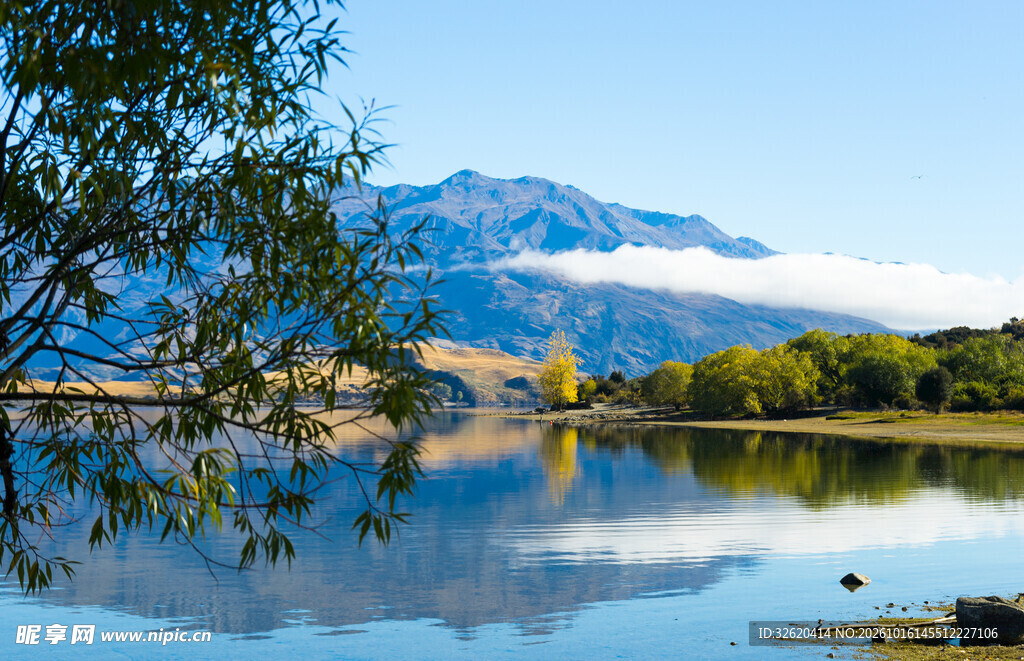 湖光山色自然美景
