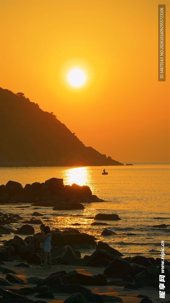 海边日落美景