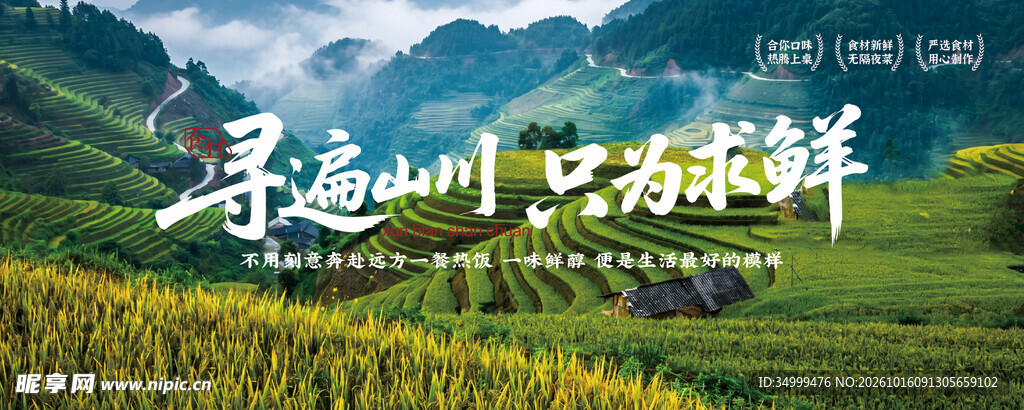 寻遍山川只为求鲜