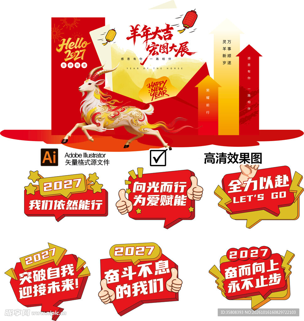 羊年美陈