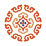 中式传统吉祥团纹