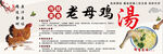 老母鸡汤宣传海报