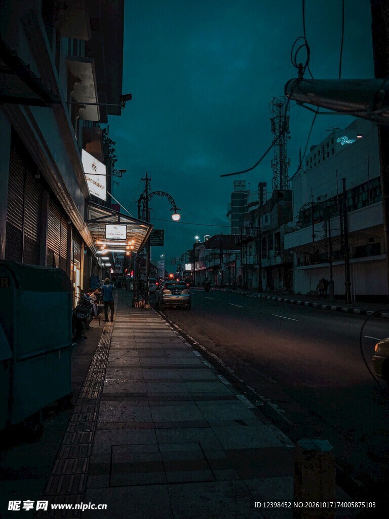 老街夜景