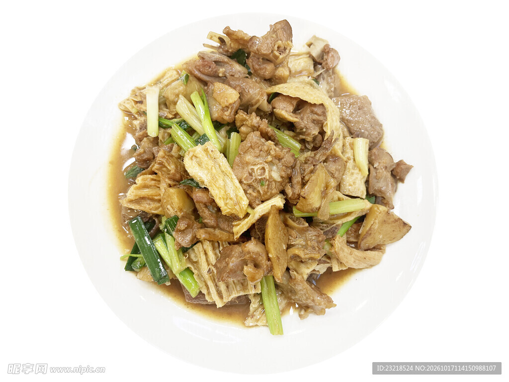 腐竹焖鸭