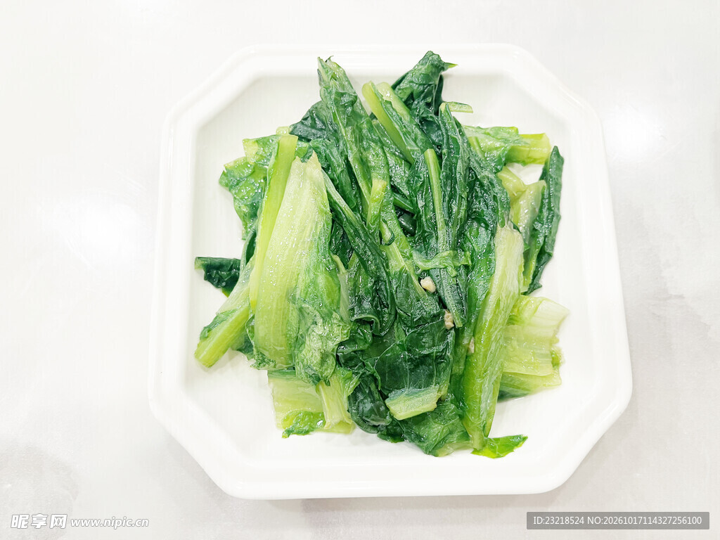 清炒油麦菜