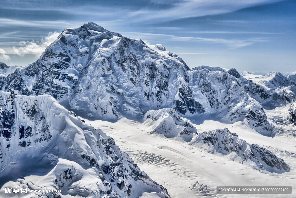 壮丽雪山高原风光