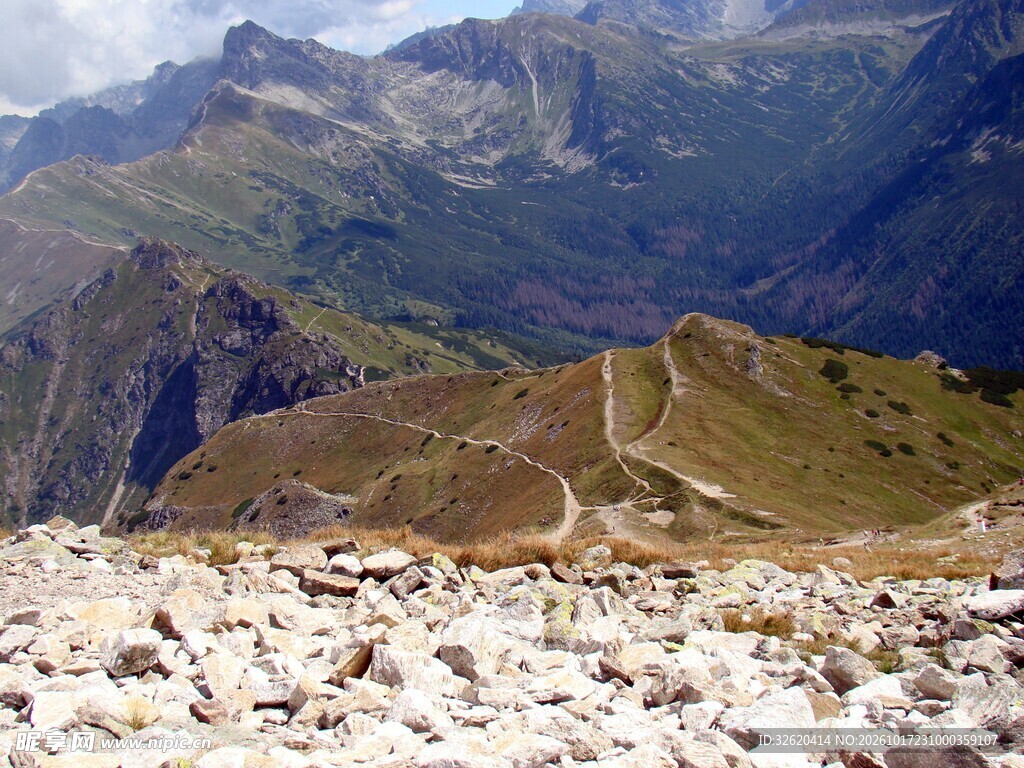 高原山地旷野风光