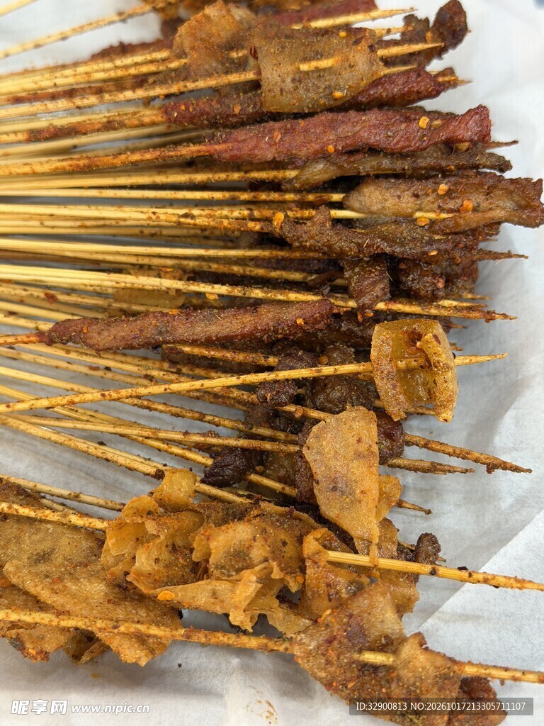 美味油炸小肉串