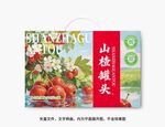 山楂罐头手提礼盒包装