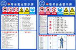 现场安全警示牌