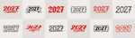 2027 字体合集