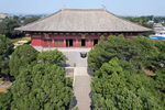 义县奉国寺大雄殿航拍