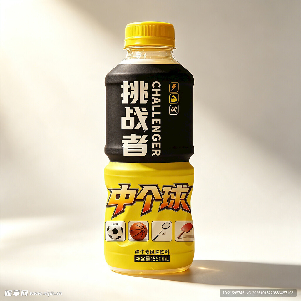 挑战者维生素功能饮料设计源文件