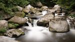 山林溪涧流水景观