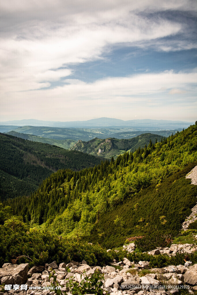山野晴日自然美景