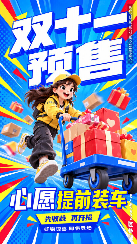  双十一海报 