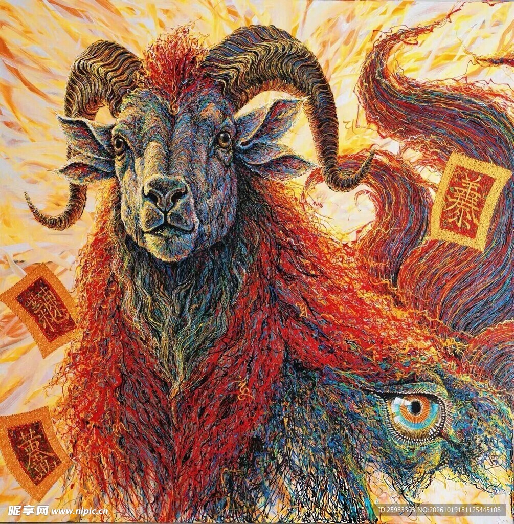 羚羊插画