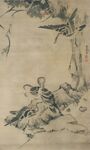 古树野鸭图