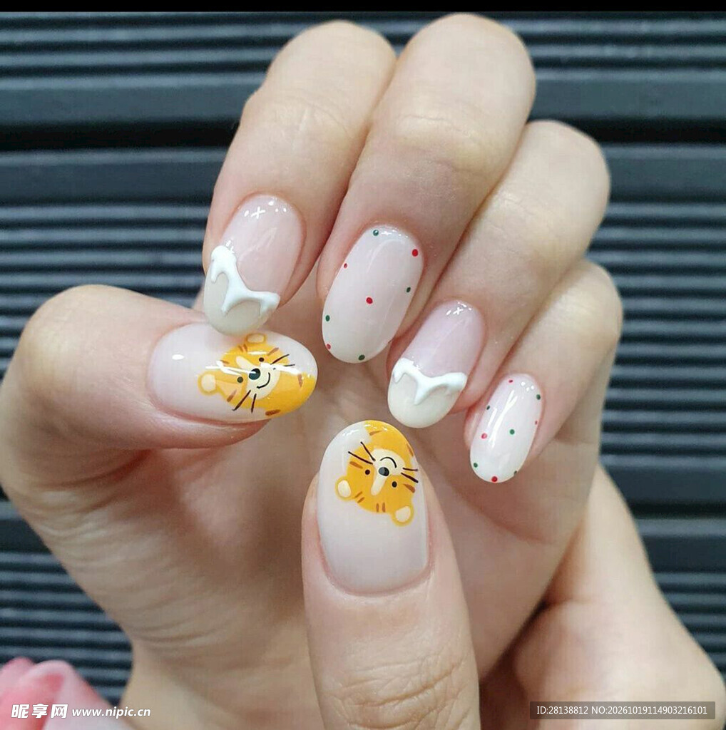 创意个性美甲展示
