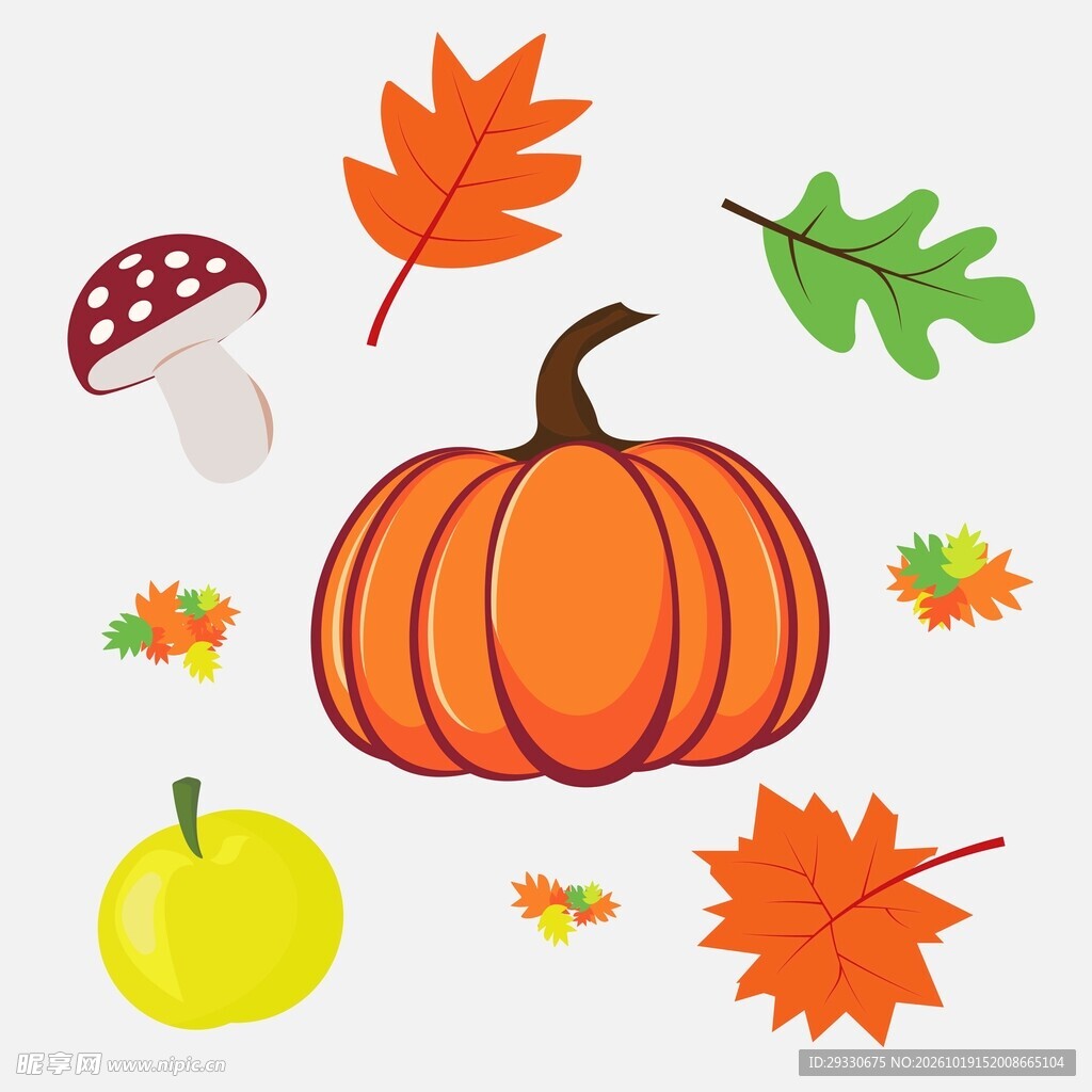 秋日元素合集