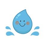 卡通水滴形象