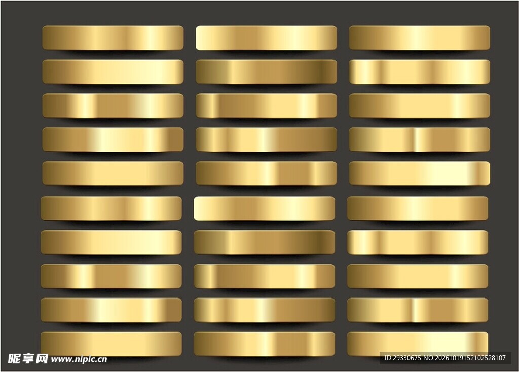 金色图案