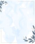 淡蓝枝叶背景