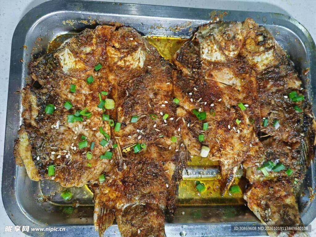 家常香煎烤鱼