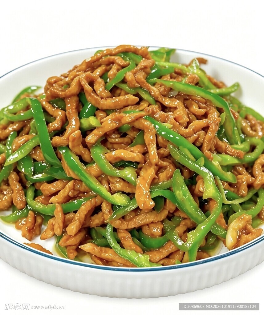 青椒炒肉丝
