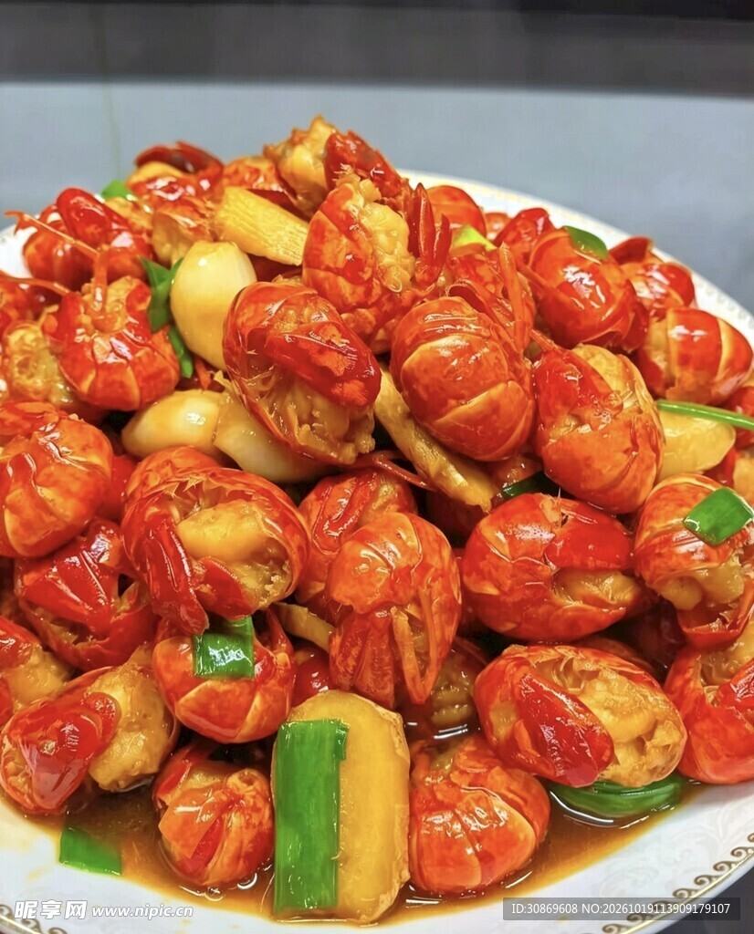 香辣炒龙虾尾