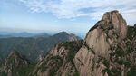 奇峰远山自然风光