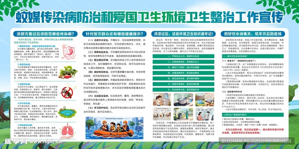 蚊媒传染病防治宣传