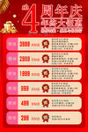4周年庆年终大钜惠