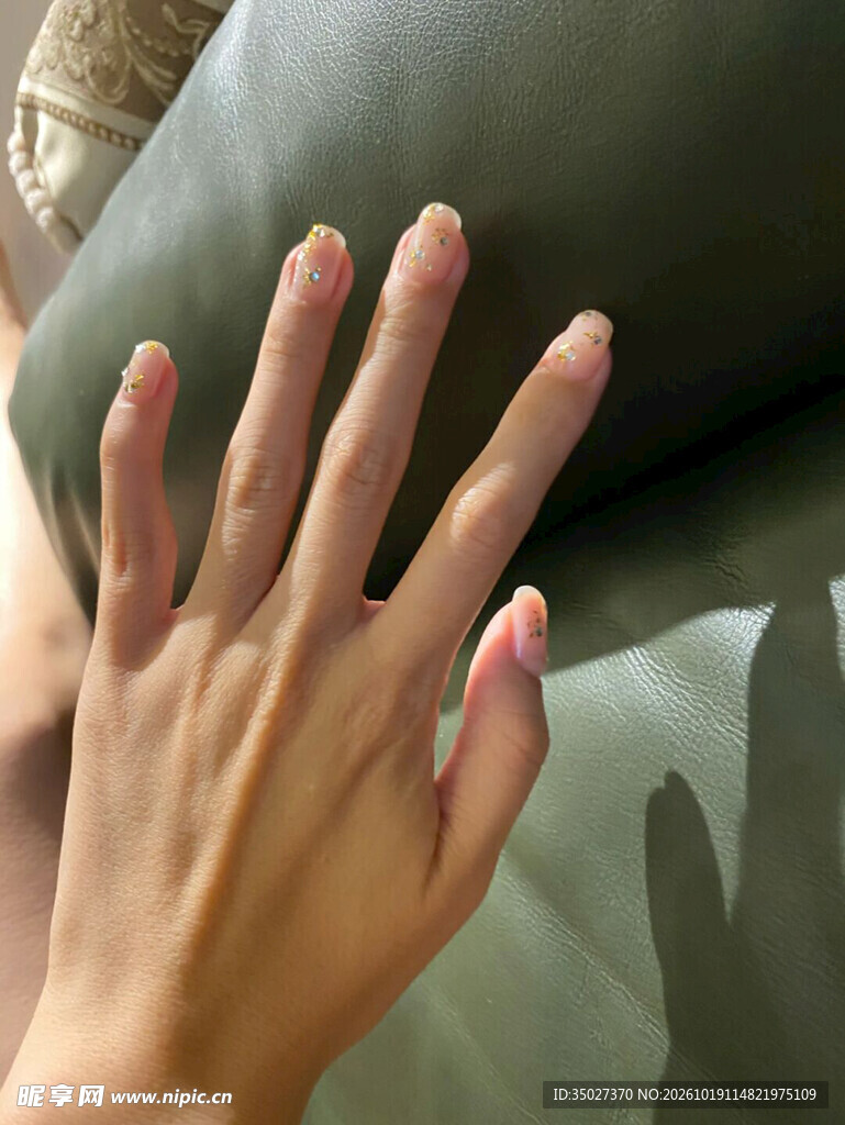 张开的手掌特写