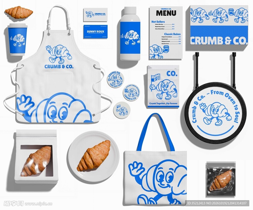 烘焙品牌全套VI样机