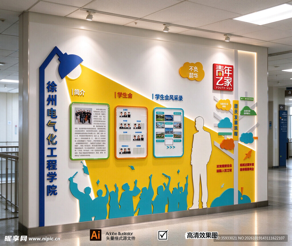 学院文化墙