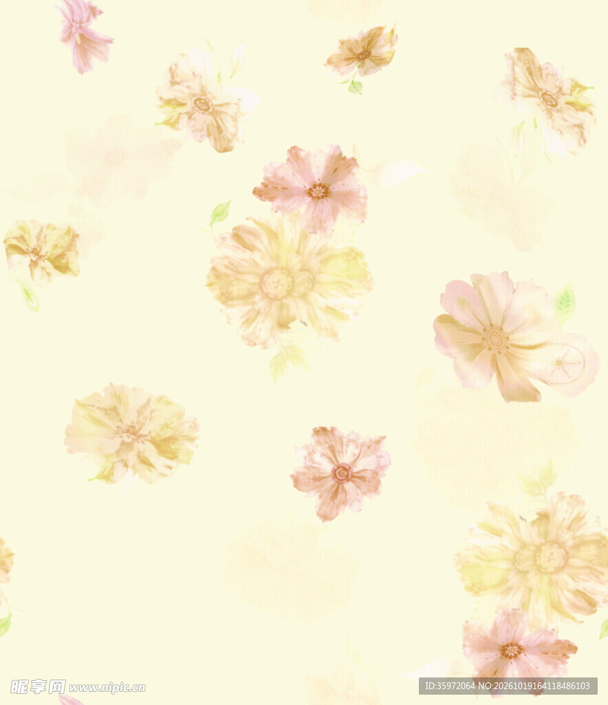 扎染花