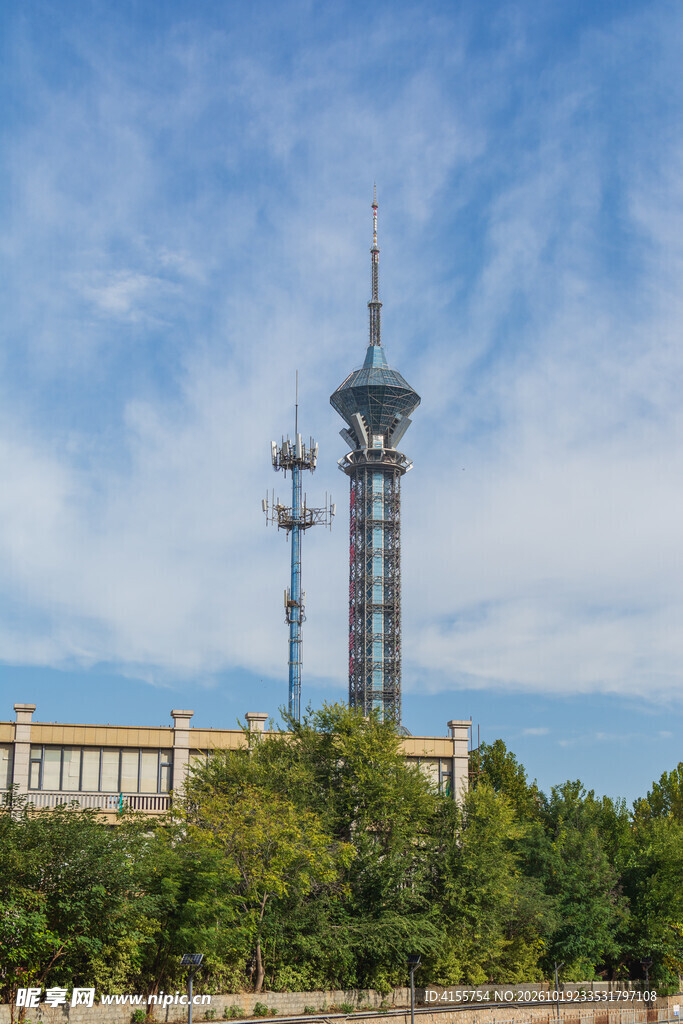 石家庄电视塔远景