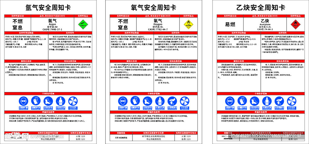 危化品周知卡