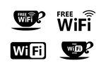 免费WiFi标识