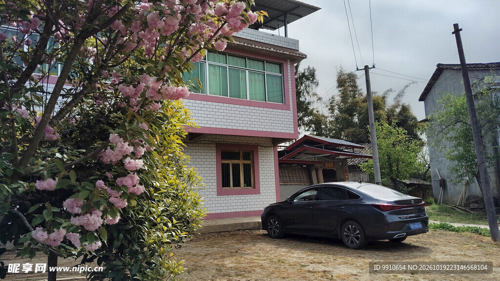 春日乡村农家小院