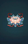 莲花纹样