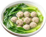 青菜肉丸汤
