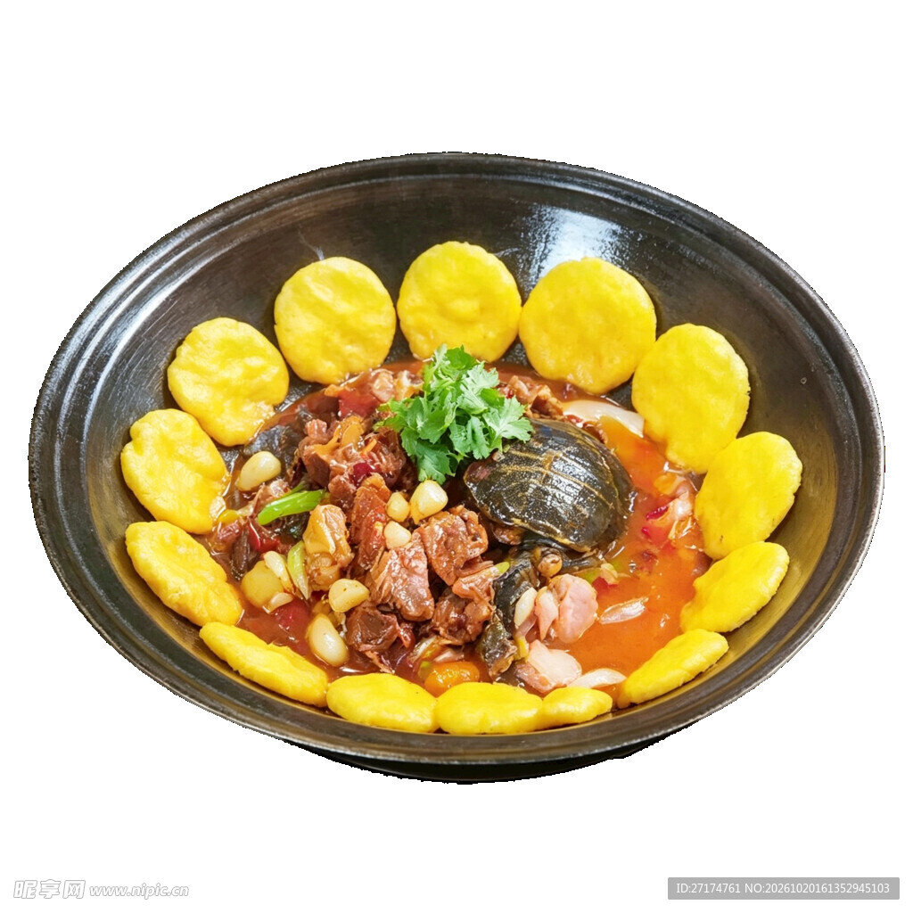 地锅甲鱼贴饼