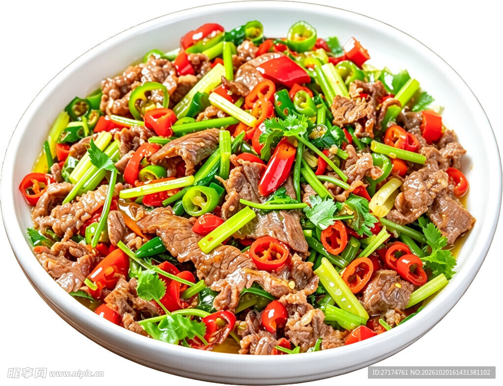 香辣小炒黄牛肉
